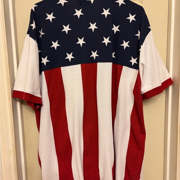 Legacy Red, White, and Blue Stars Men’s Polo - Picture 2 of 3